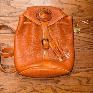 Dooney & Bourke drawstring backpack-vintage